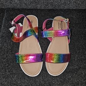 Arizona jean co memory foam girl sandal new without box
